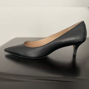 Sam Edelman Dori 2” pump, Black Leather